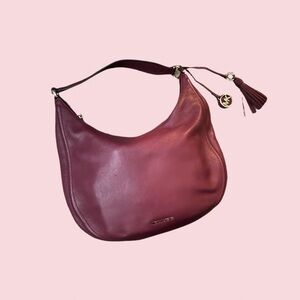 Michael Kors raspberry hobo